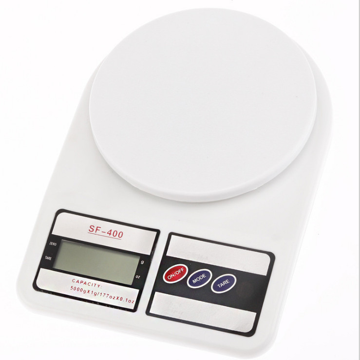 Cân Điện Tử Để Bàn 1KG 5KG 7KG 10KG, Cân Điện Tử Thực Phẩm Nhà Bếp Electronic Kitchen Scale SF400