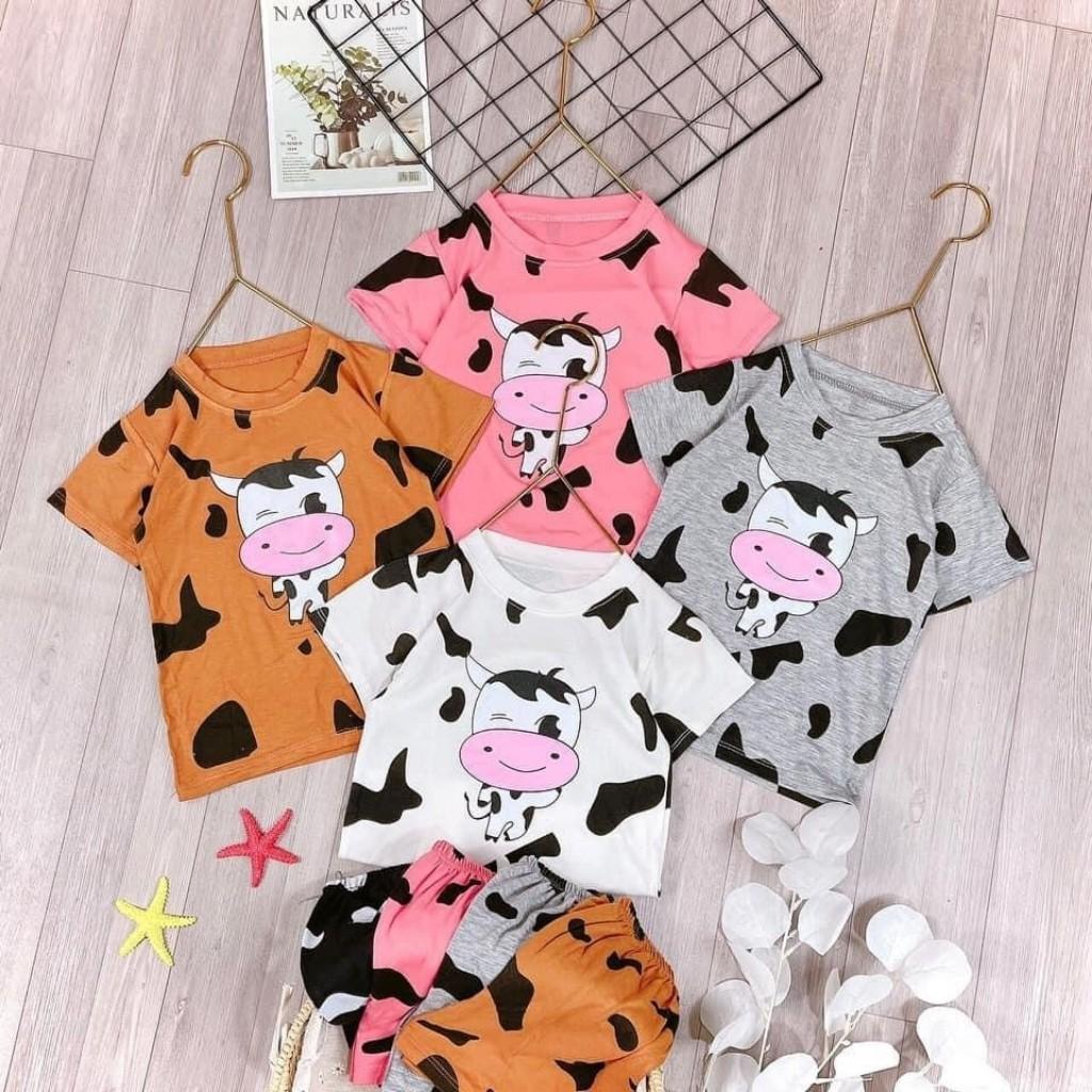 Bộ Cộc Tay Cho Bé Bộ Minky Mom Cộc Tay Chất Cotton 100% siêu mềm mịn thoáng mát