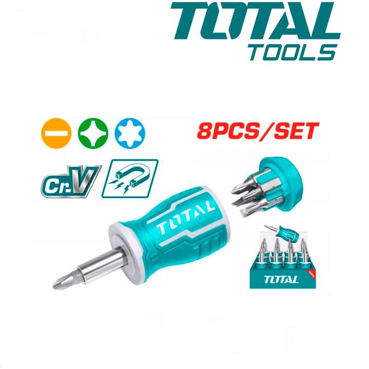 BỘ TUA VÍT 8 TRONG 1 TOTAL TACSDS0706 - HÀNG CHÍNH HÃNG