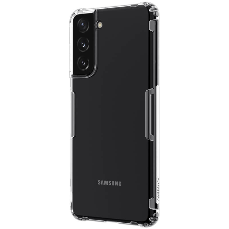 Ốp lưng cho Samsung Galaxy S21 Ultra, S21 Plus, S21 Silicon TPU Nillkin trong suốt, chống sốc - Hàng nhập khẩu