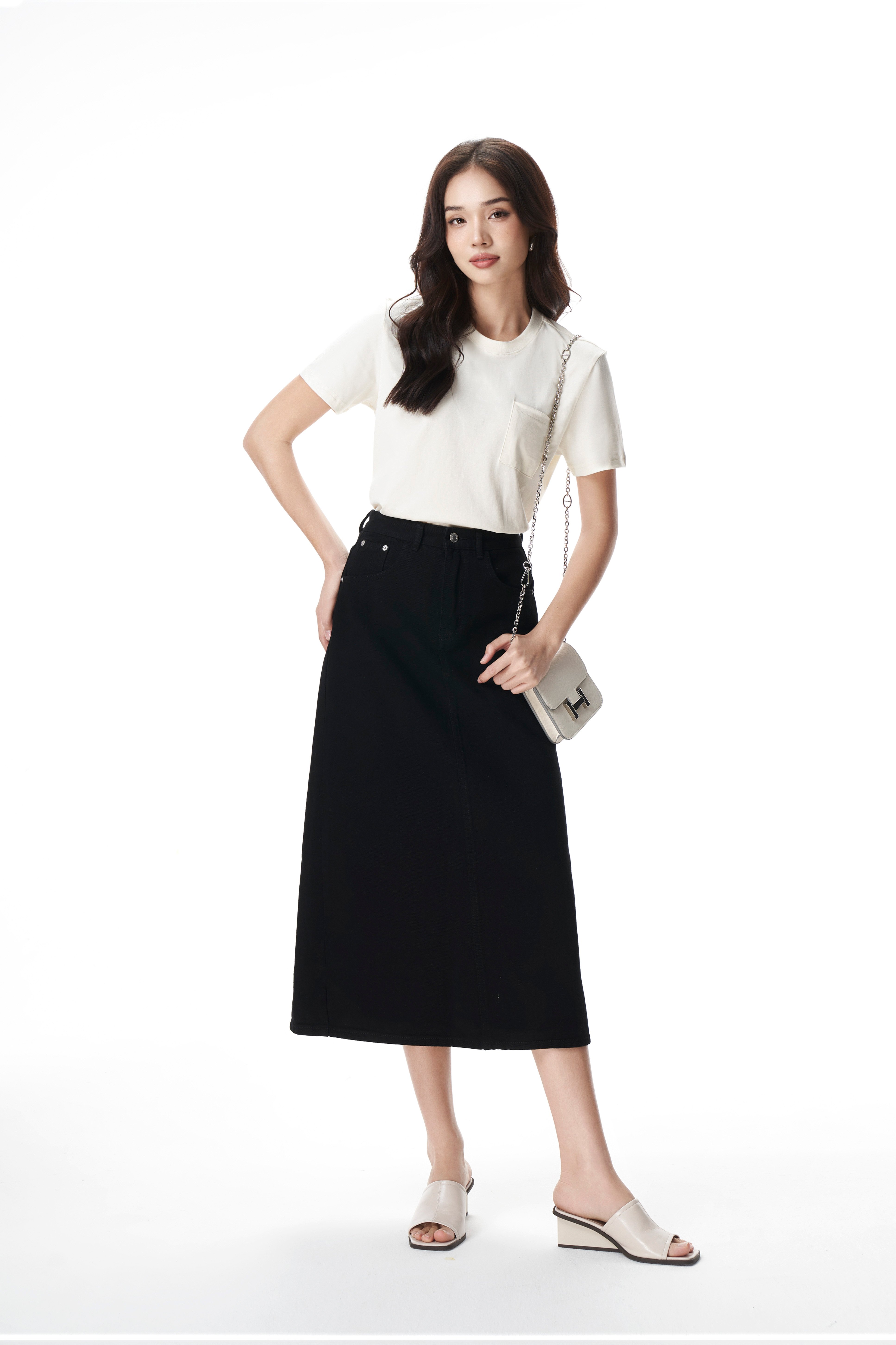 OLV - Chân váy Bridget Denim Skirt