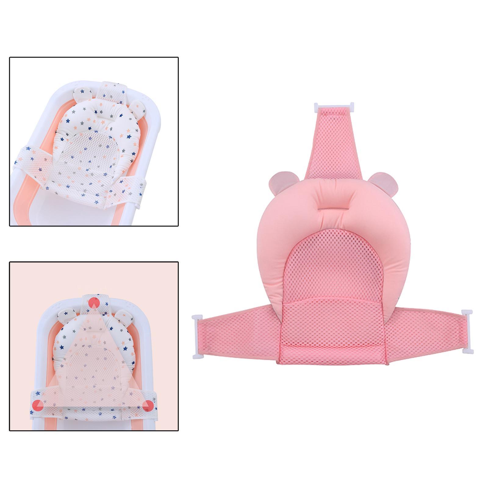 Baby Bath Cushion Pad Infant Bath Support Seat Baby Shower Mat for