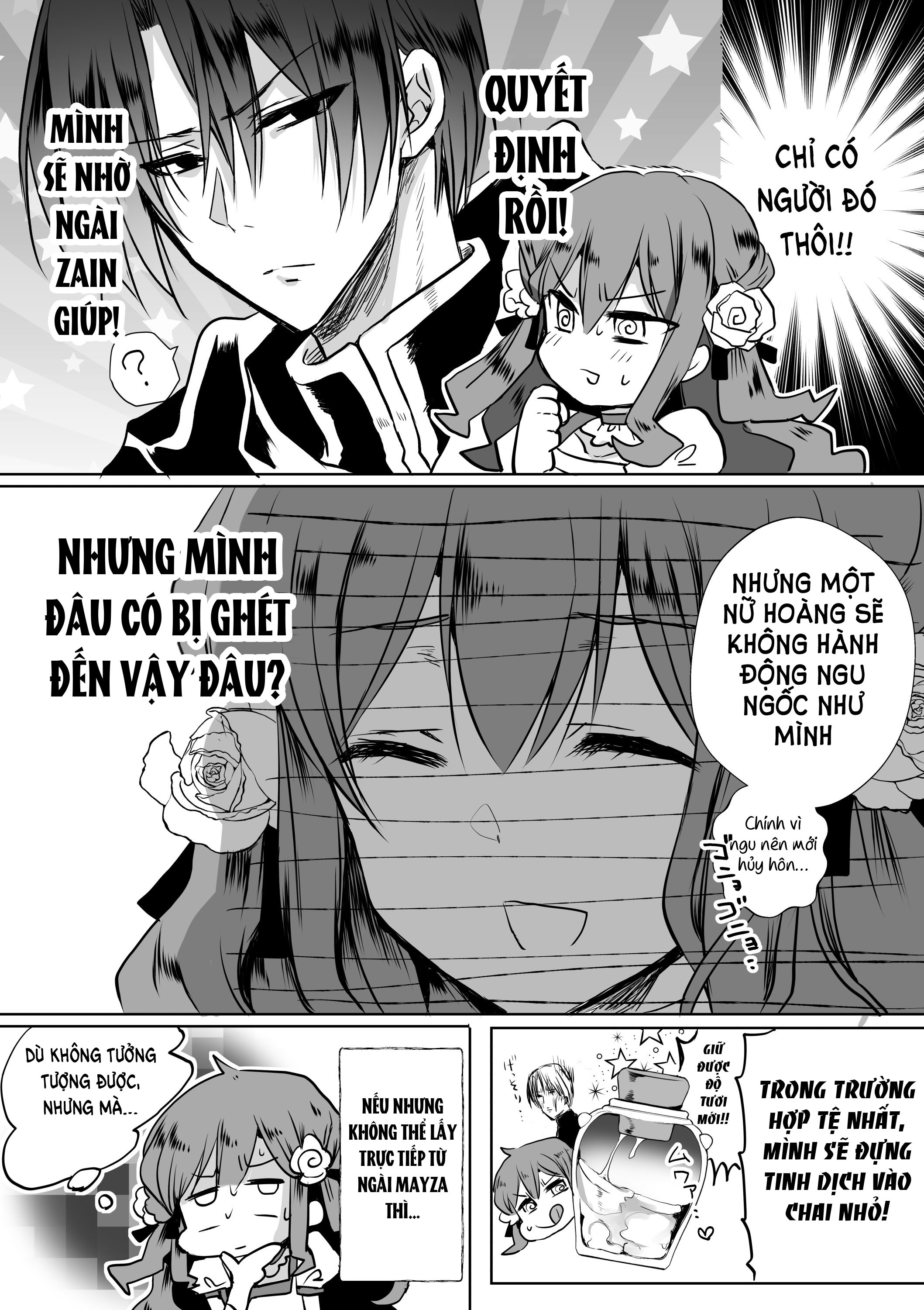 [21+] cô nữ sinh yêu thích nhân vật phụ chuyển sinh thành tiểu thư phản diện ~ cuộc chuyển sinh cực kì bi thảm~ chapter 5.1 2