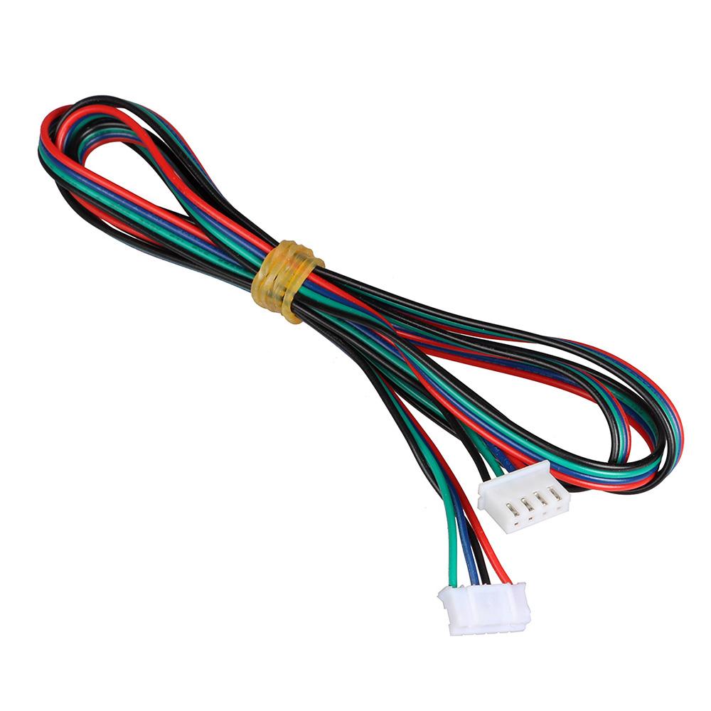 3DWAY Máy in 3D Bộ phận 4PCS/Lô 1M/2M hai pha XH2.54 4Pin đến 6pin Cáp đầu nối động cơ đầu cuối cho động cơ bước Nema 42