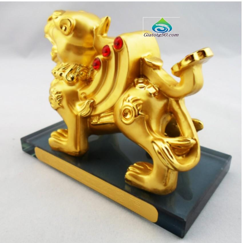 Tý Hưu Phong Thủy cầu Tài Lộc hộp đựng nước hoa trên ô tô 206271