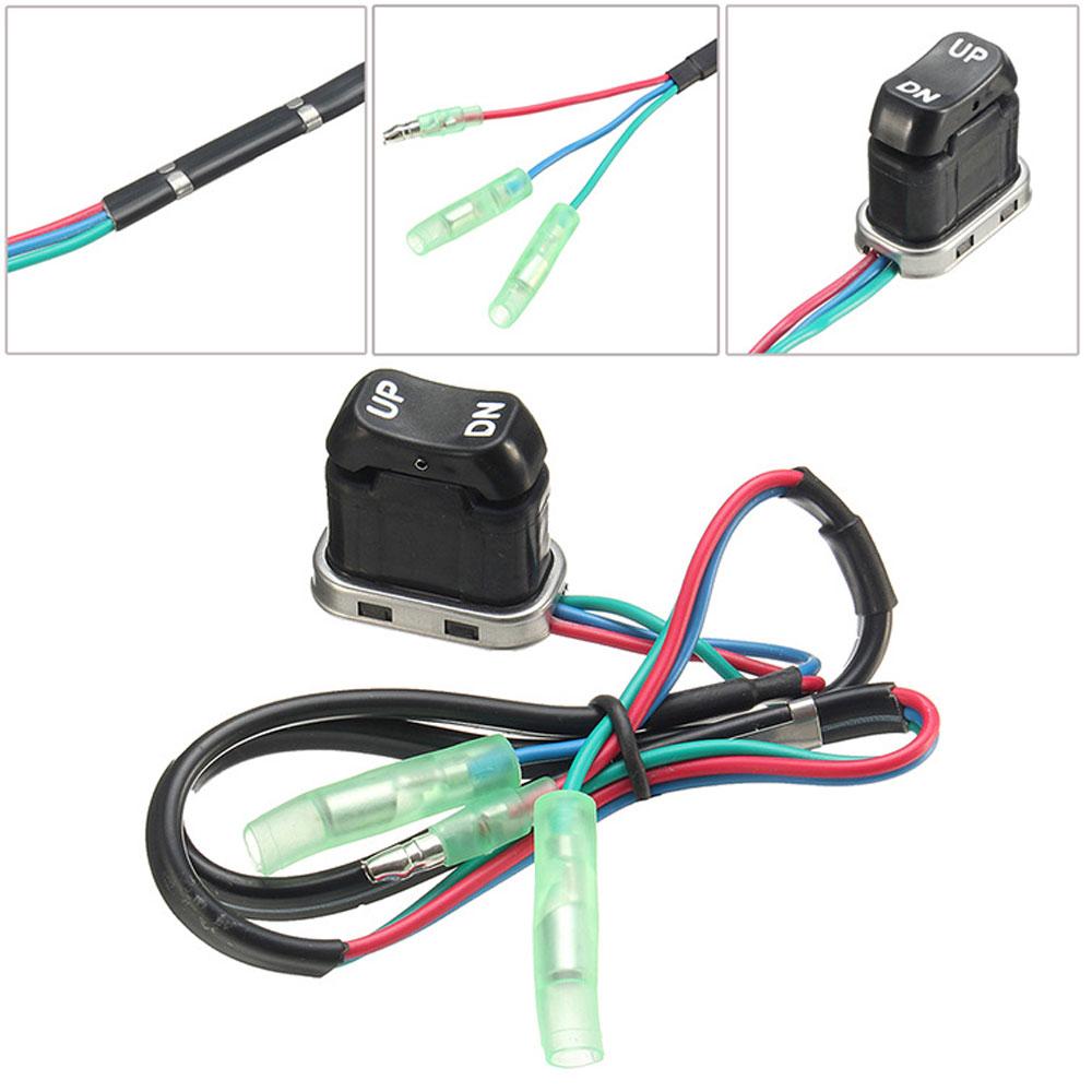 3pc Boat Trim Tilt Switch for Yamaha Remote Control Power Motor Engine