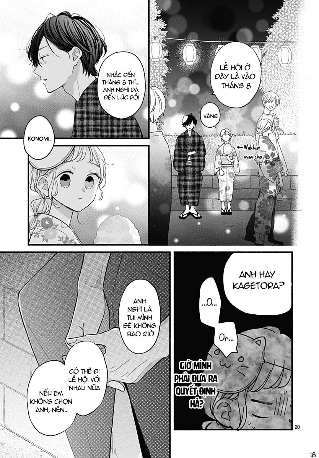 chuyện tình của ba người bạn thanh mai trúc mã chapter 22.2 8