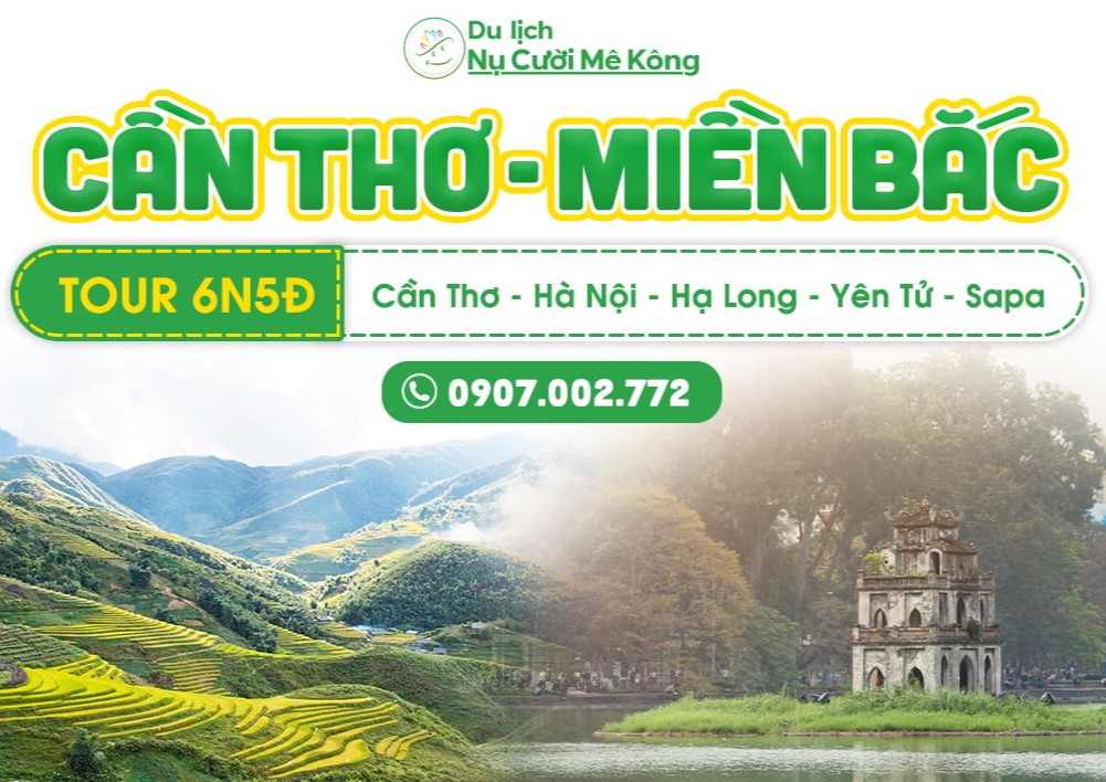 [E-Voucher] Tour HÀ NỘI - NINH BÌNH - HẠ LONG 6N5Đ