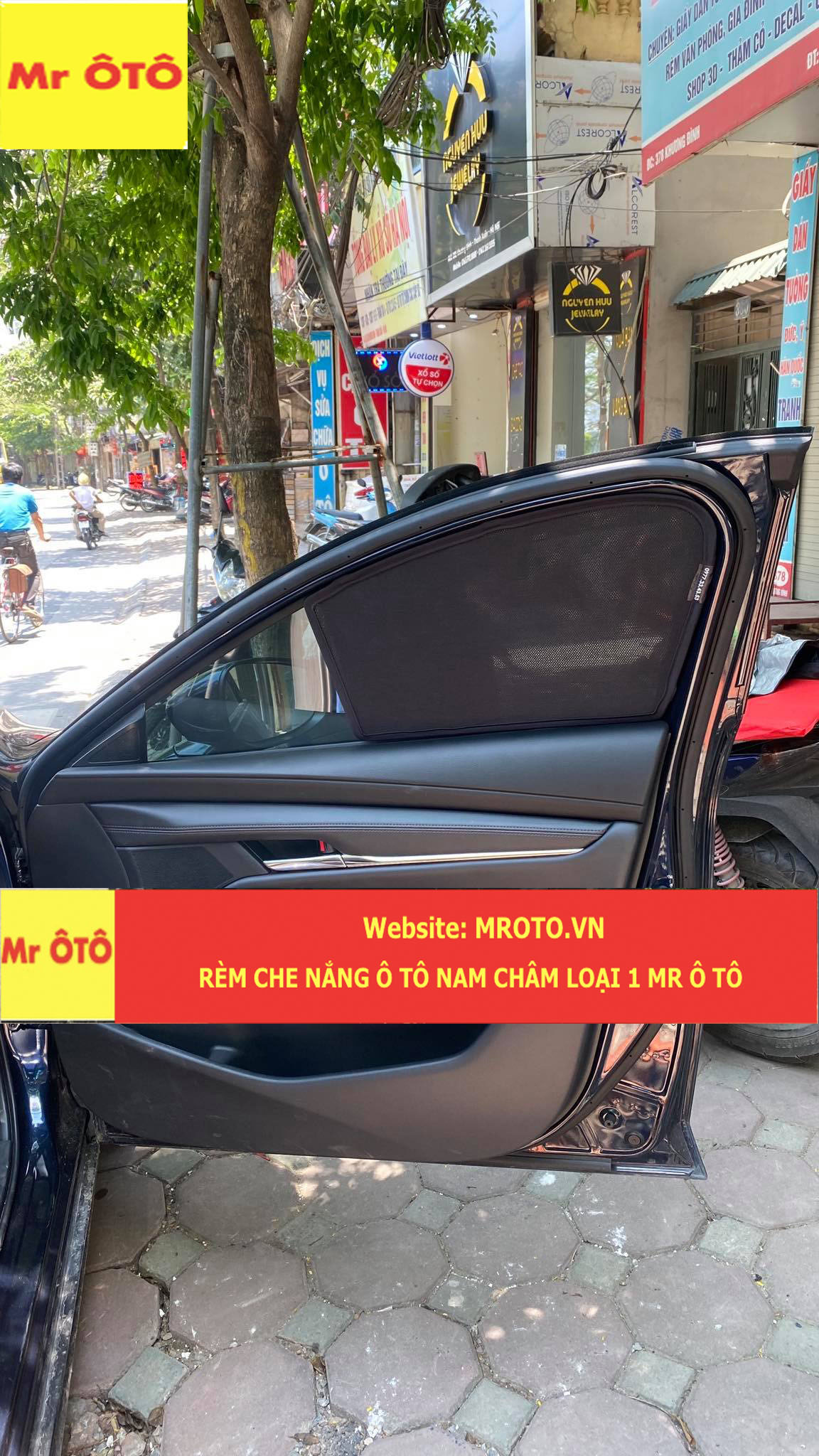 Rèm Che Nắng Xe Mazda 3 Hatback 2020-2021 Loại 1 Mr Ô Tô