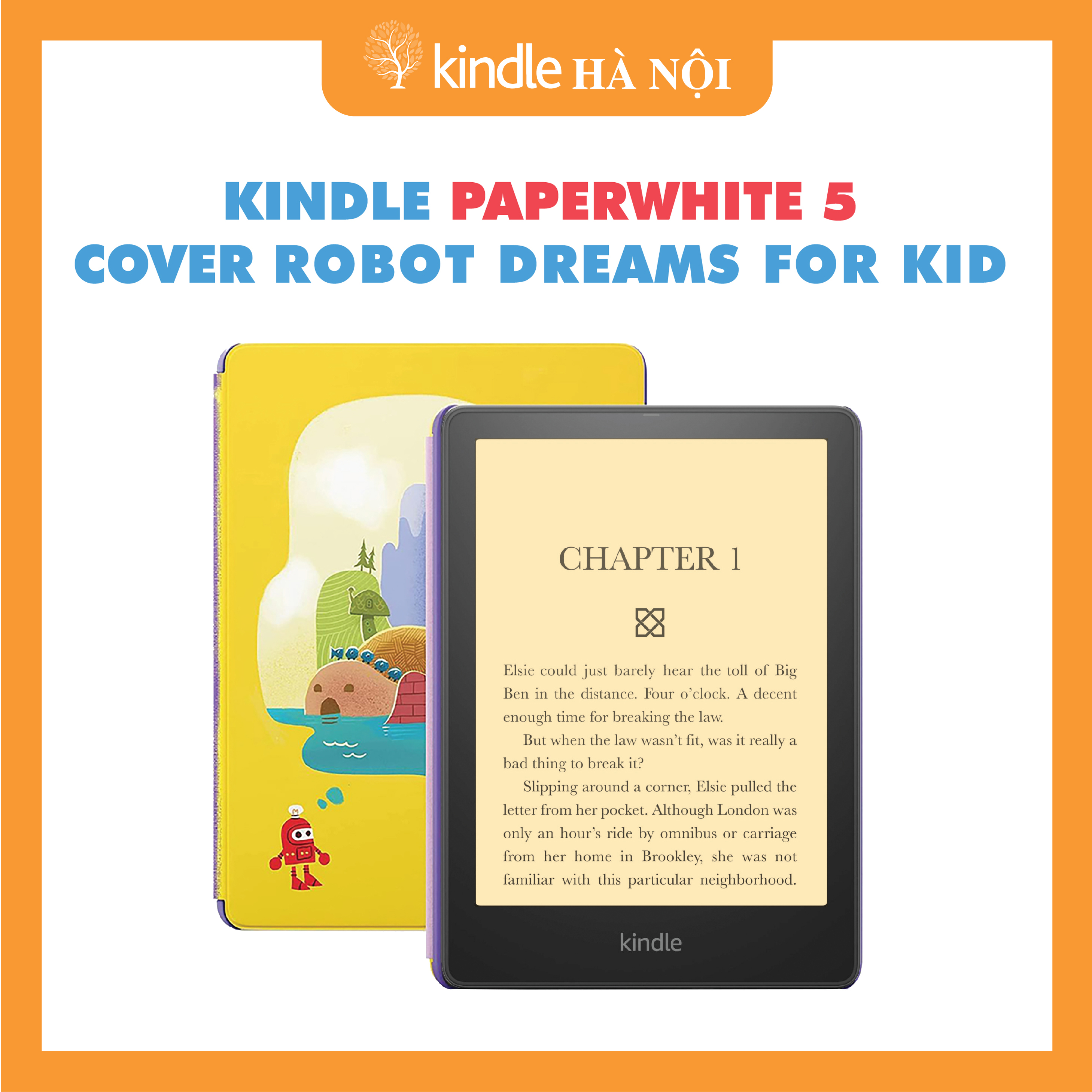 Máy đọc sách All New Kindle Paperwhite 5 (11th Gen) - Hàng chính hãng