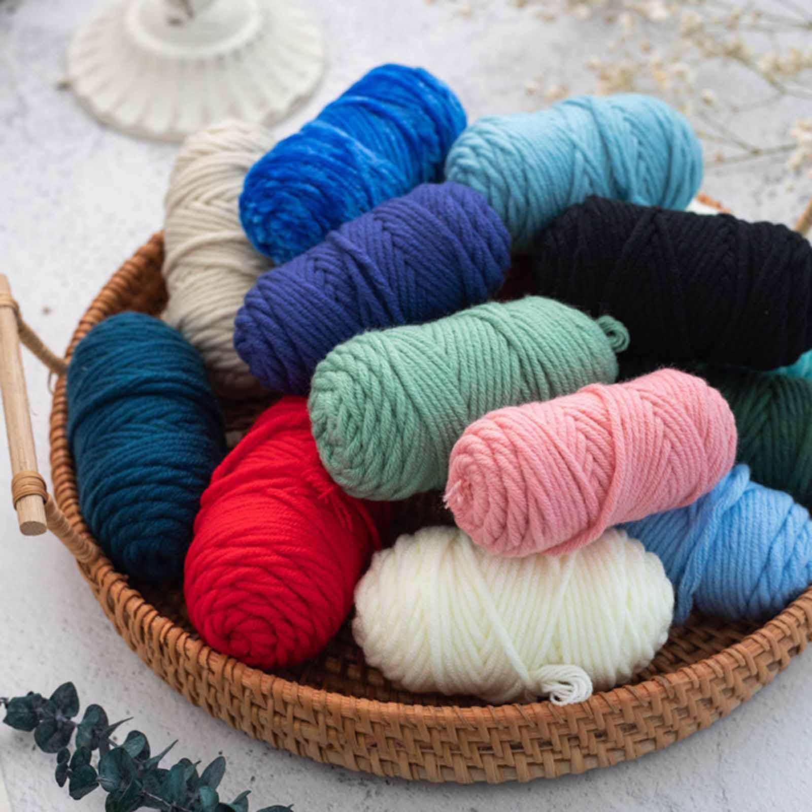 Moon Star Punch Yarn DIY Needlework Embroidery Craft A