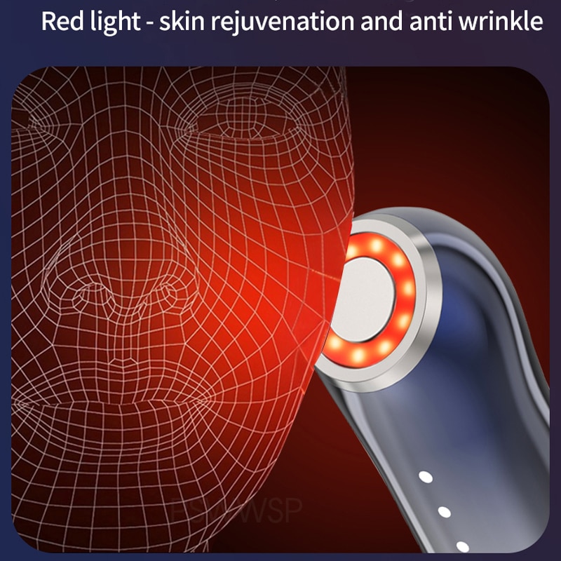 Máy massage chăm sóc săn chắc, nâng cơ mặt Red Blue Phototherapy Machine R15