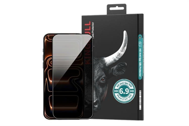Cường Lực Mipow Kingbull Clear HD / Chống Nhìn Trộm HD (2.7D) dành cho iPhone 17 PRomax / 17 PRo / 17 Air / 17-Hàng chính hãng