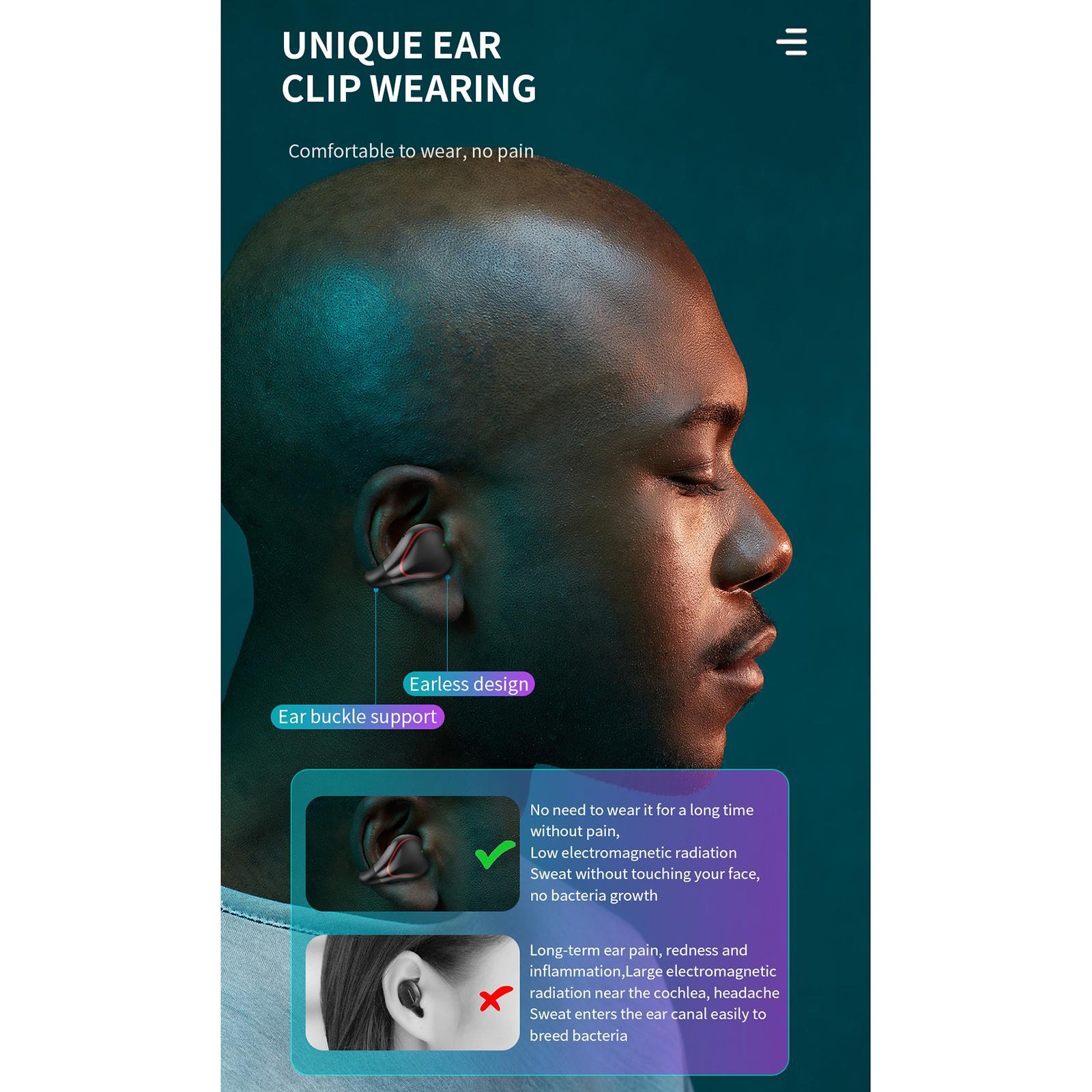 With Charging Case Stereo for Gaming Cycling