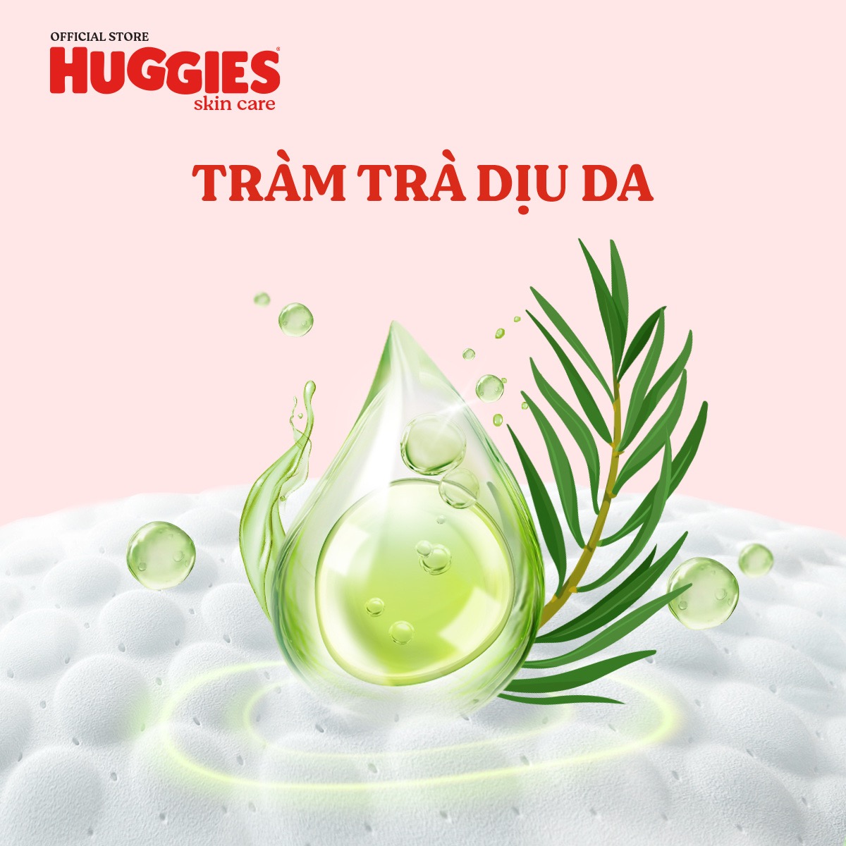  Combo 3 Tã/bỉm quần Huggies Skin Care Mega Jumbo M106/L96+8/ XL84+4/XXL76+4 với tràm trà dịu da