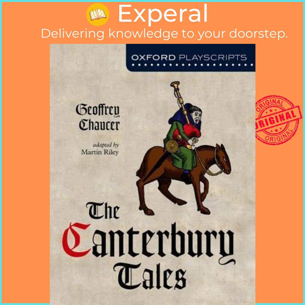 Sách - Oxford Playscripts: The Canterbury Tales by Martin Riley (UK edition, paperback)