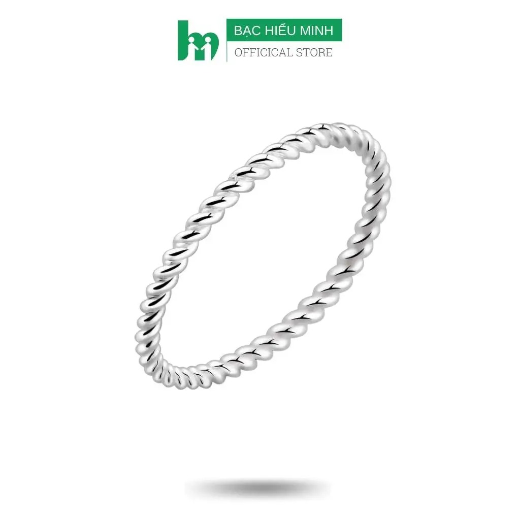 Nhẫn Nữ Bạc- Bảo Hành Vĩnh Viễn Bạc Hiểu Minh NU093