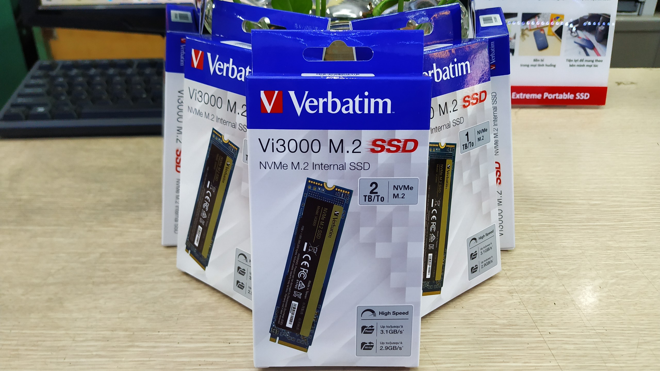 Ổ cứng Verbatim SSD NVMe M.2 2TB (Vi3000)- Hàng chính hãng