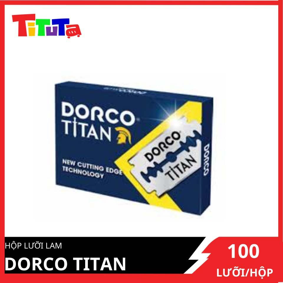 Hộp 100 lưỡi lam Dorco Titan