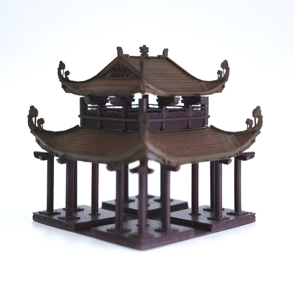 Mô hình tiểu cảnh THỦY ĐÌNH TRÀNG AN - bán cạn - bể cá - hòn non bộ - terrarium - tinh xảo - chất lượng cao