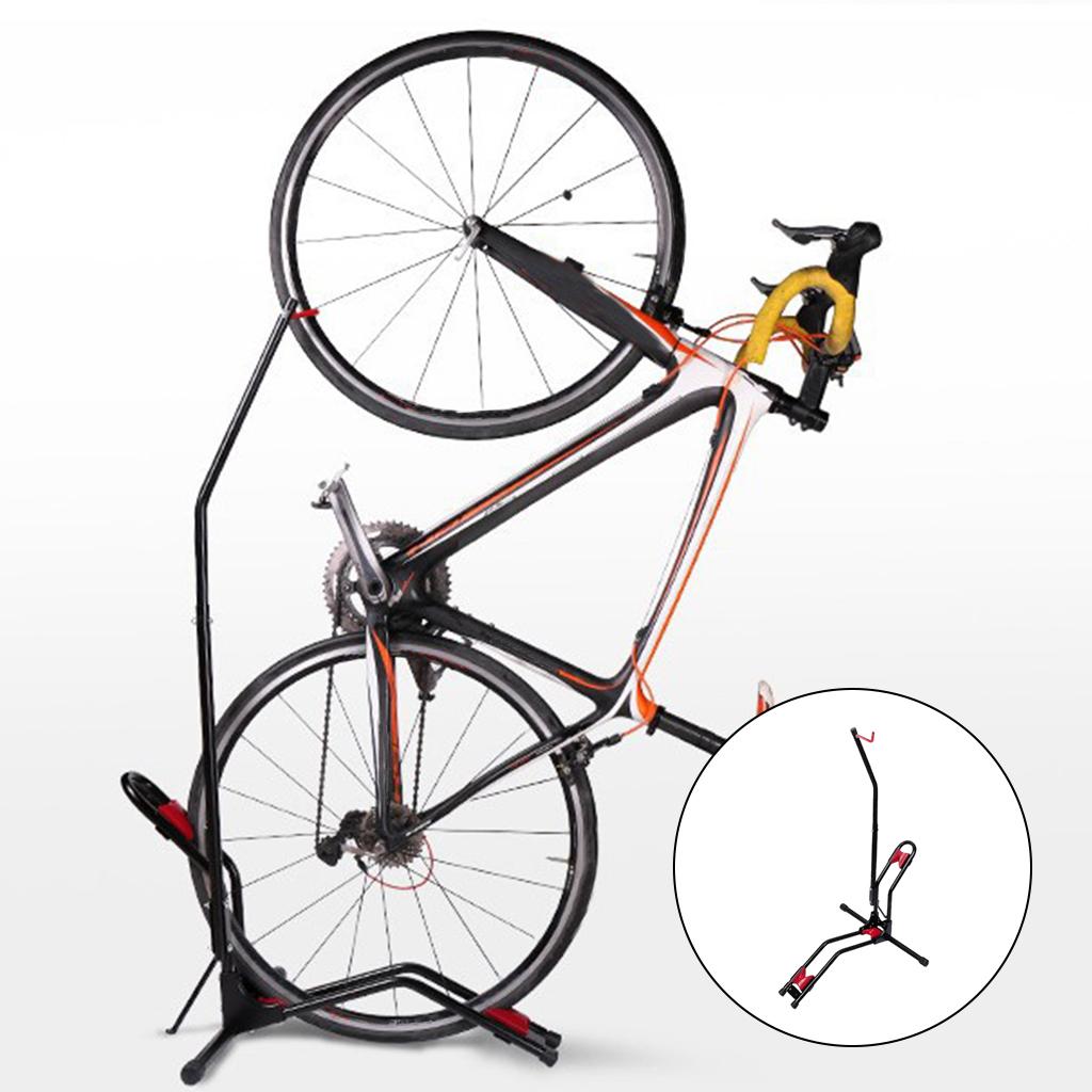 Garage Bike Storage Parking Rack Vertical L Shaped MTB Road Bicycle Support