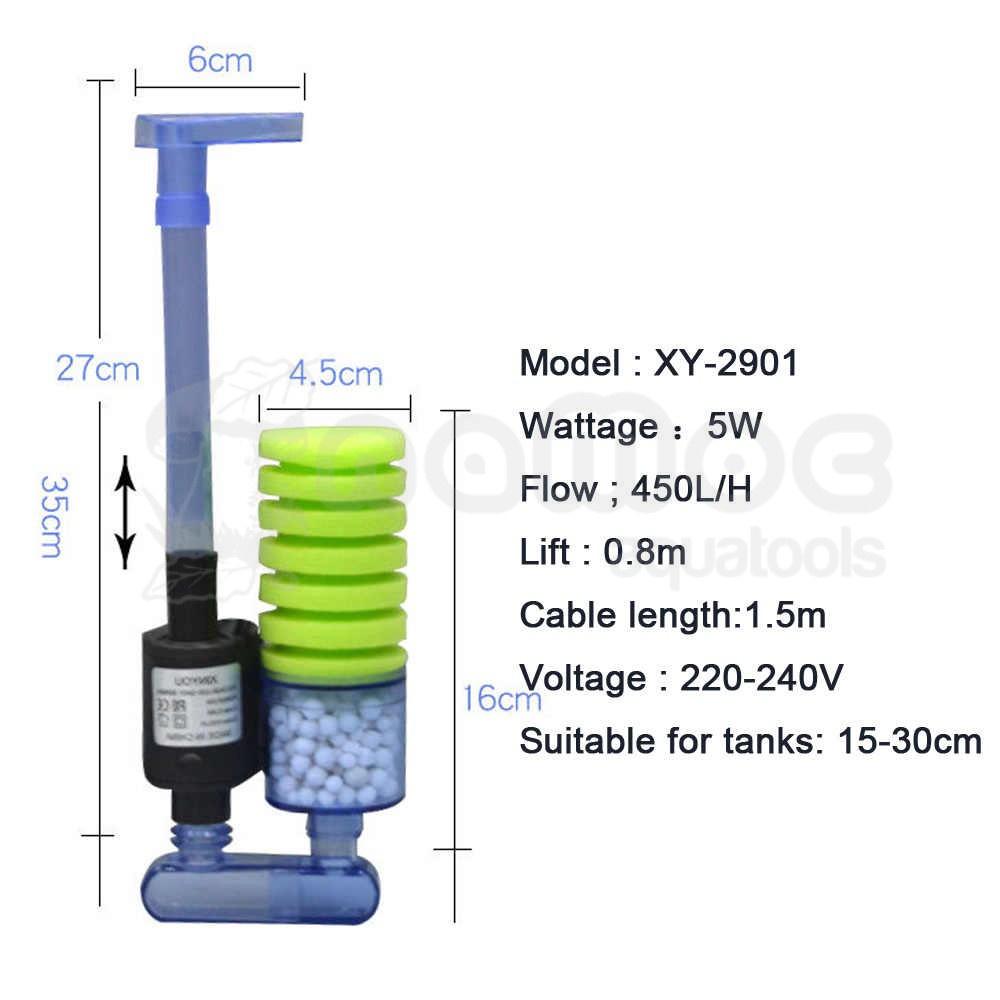 LỌC BIO CÓ BƠM BIO XY-2901, XY-2902 cho hồ cá cảnh