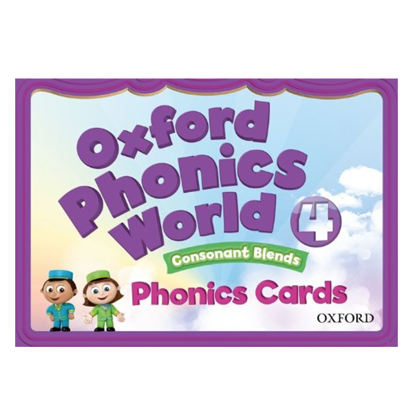 [Hàng thanh lý miễn đổi trả] Oxford Phonics World Level 4 Phonics Cards