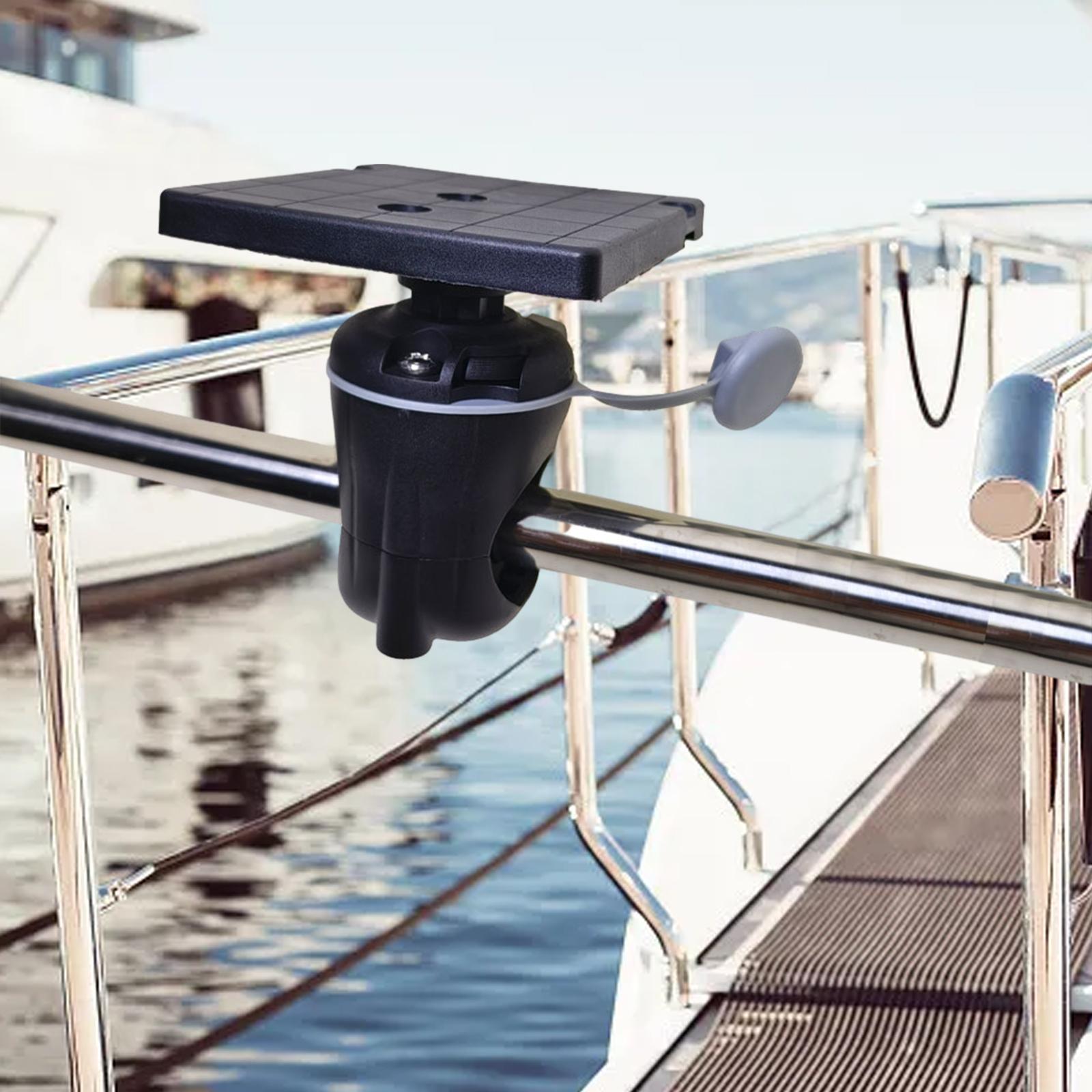 Fish Bracket Fish Rack Easy to Install Fish Mounting Plate Rod Holder for Outdoor Fishing Boat Canoe Direct Replacement