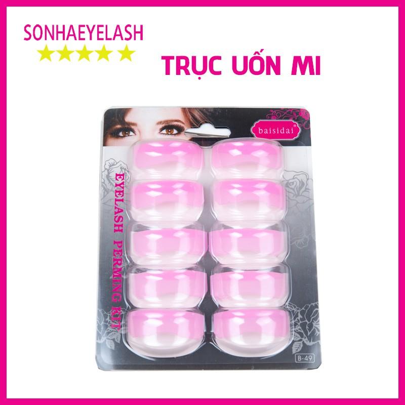 Trục uốn mi silicon, trục uốn mi hồng