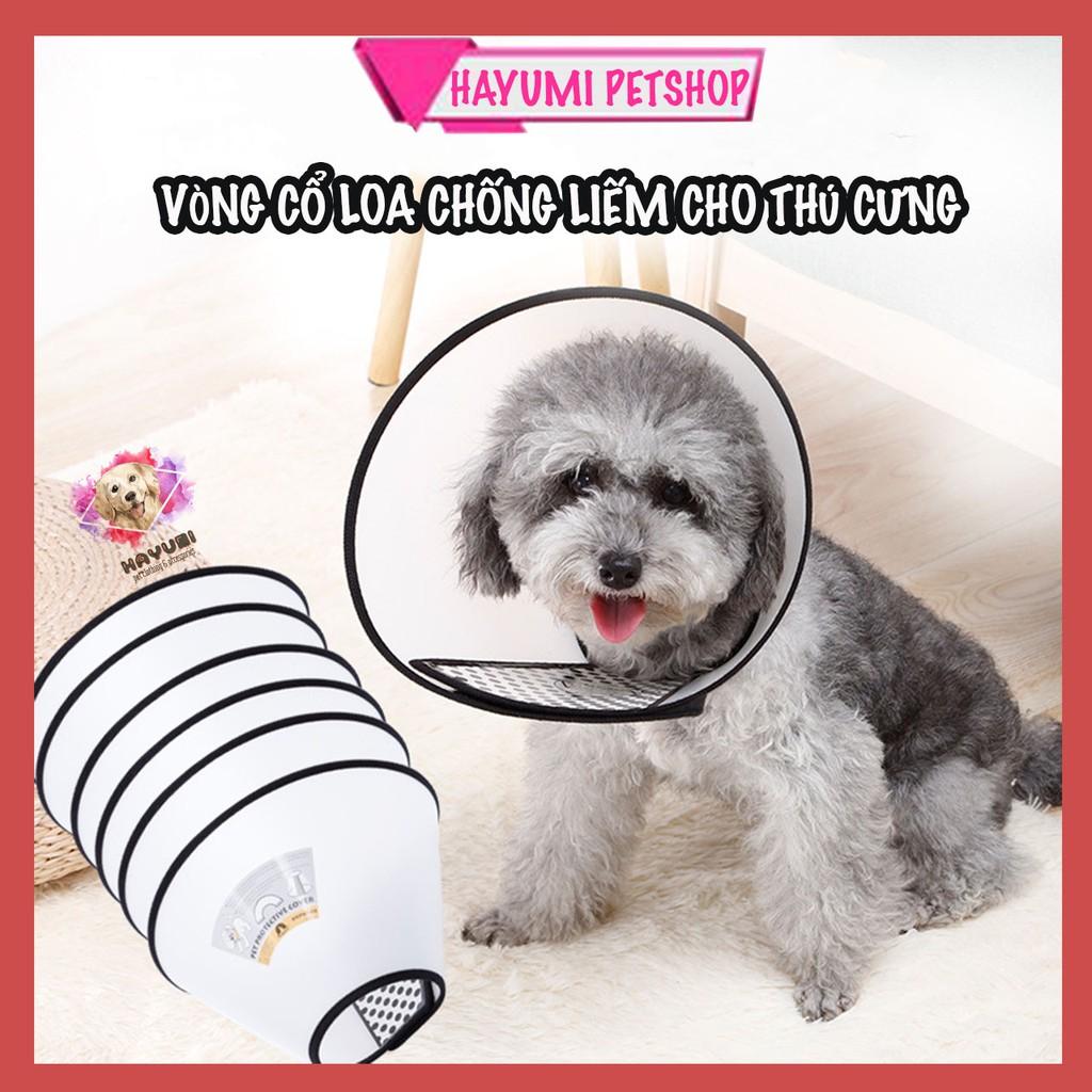 VÒNG CỔ CHỐNG LIẾM DÀNH CHO CHÓ MÈO
