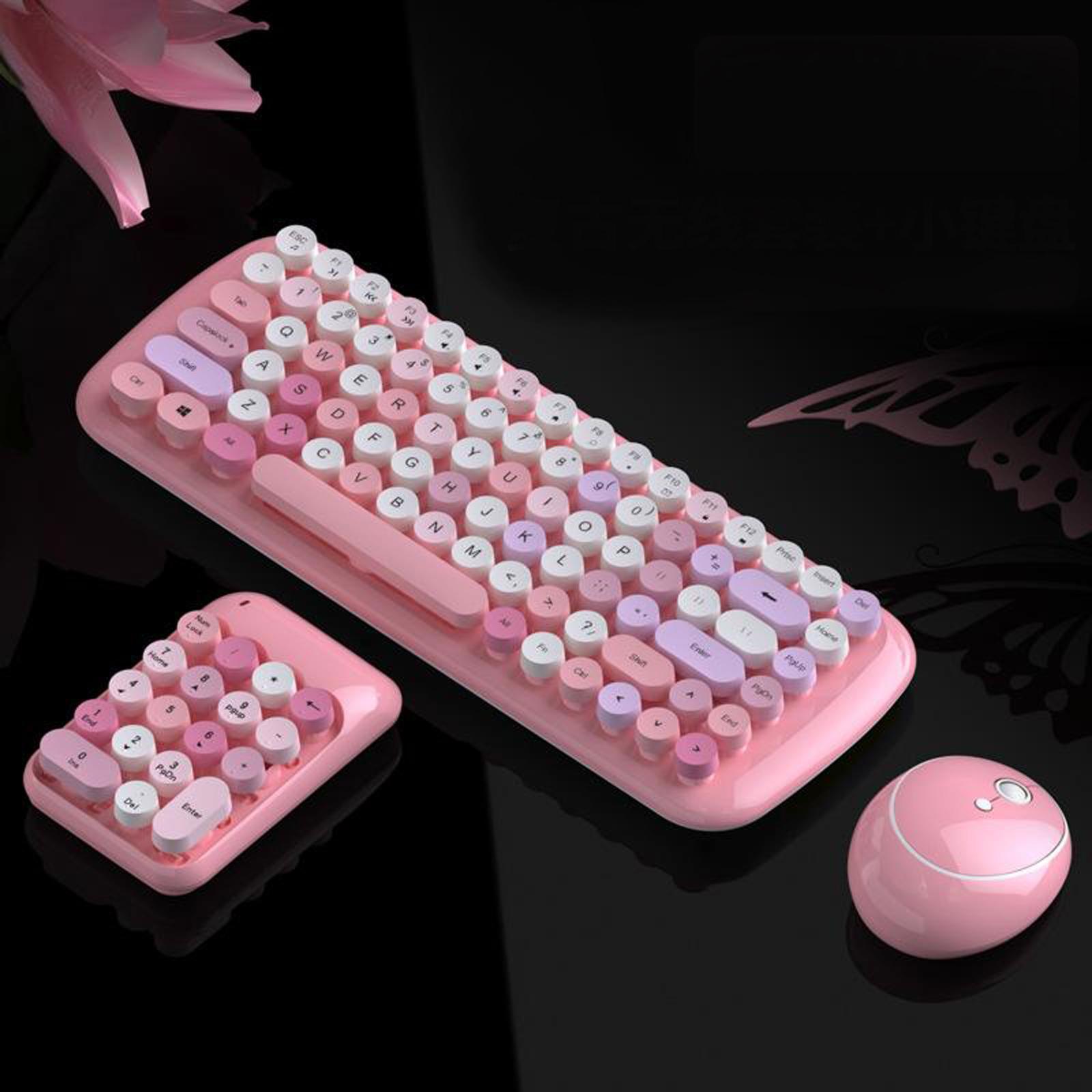 2.4G Wireless Keyboard & Mouse Combo Set USB Receiver For PC Laptop Desktop