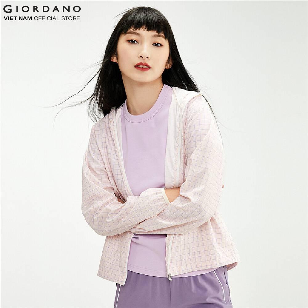 Áo Khoác Dù Chống Nắng Nữ Giordano Windbreaker 05379007