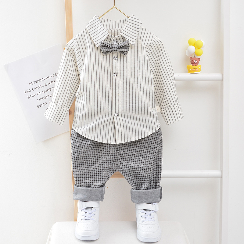 Bộ gile vest bé trai Quảng Châu xịn xò, soái ca lịch lãm, set 3 chi tiết công tử cho bé, phong cách đẹp mặc sự kiện, đầy tháng, lễ tết | MB25