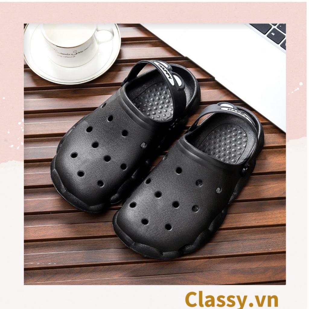 Dép sục Classy màu trơn, siêu êm, siêu bền, thích hợp đi học, đi chơi G1116