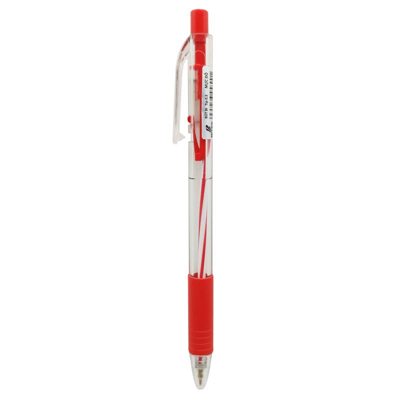 Hộp 20 Bút Bi 0.5mm Bitex B03 - Mực Đỏ