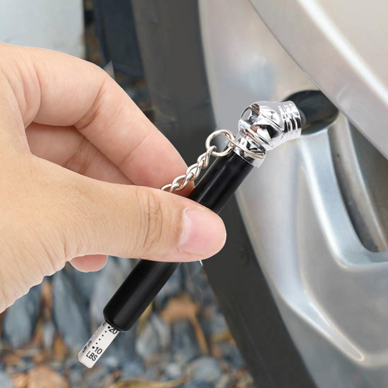 Portable Auto Car Tire Air Pressure Gauge Versatile for Car Truck RV