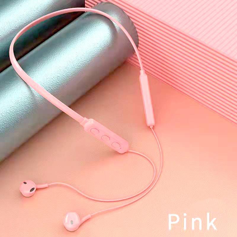 Tai nghe không dây 5.0 Dạng Dây Vòng Qua Cổ Kiểu Thể Thao Cho Điện Thoại