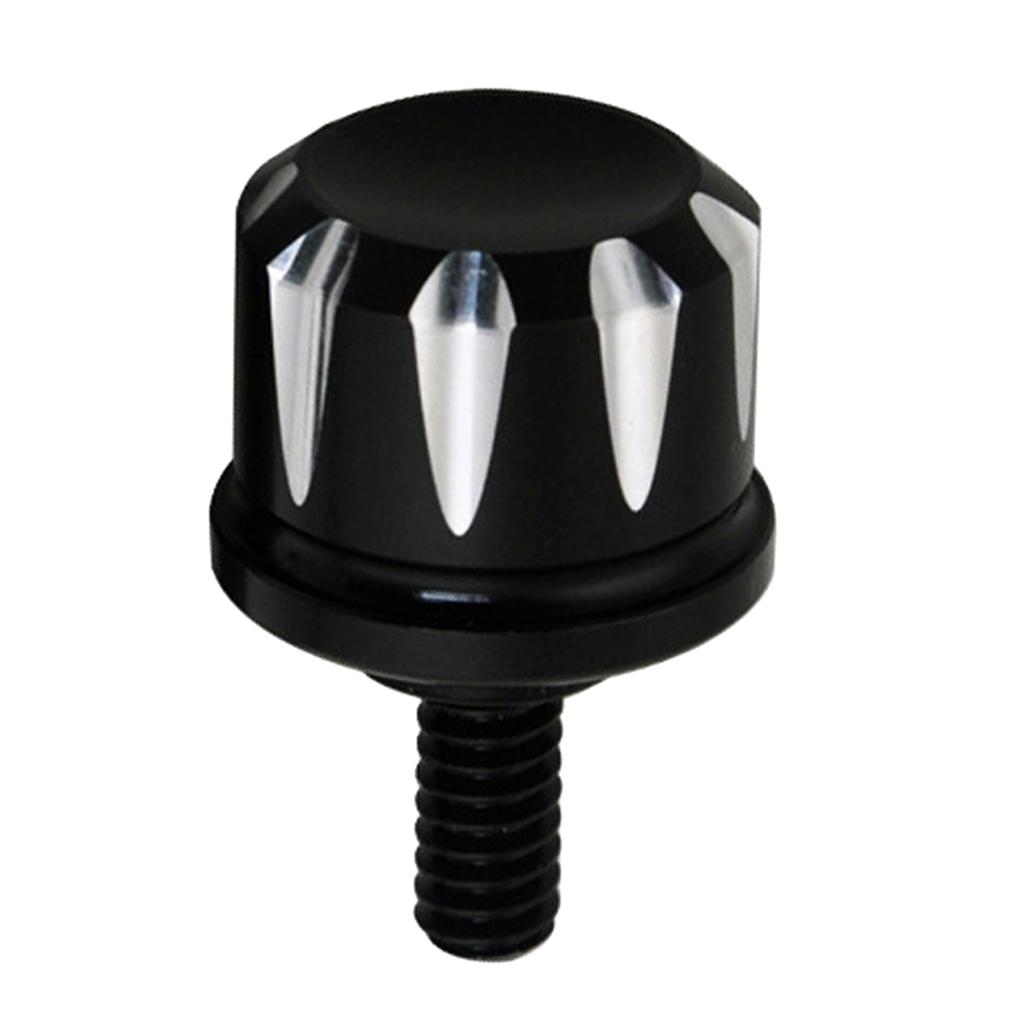 Ghế Nhôm Màu đen Bolt Bolt Cap Cap Nut Cho Ghế Gắn Harley