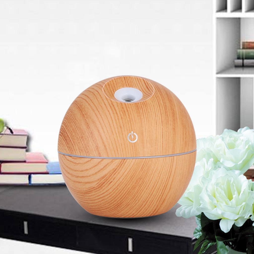 130ml Wood USB Powered Mini Humidifier for Wooden