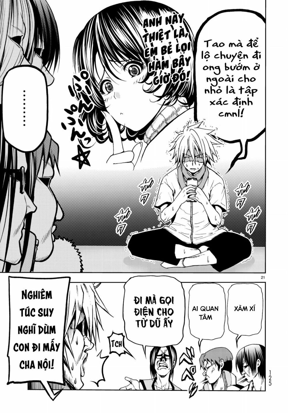 cô gái thích lặn - grand blue chapter 44 21