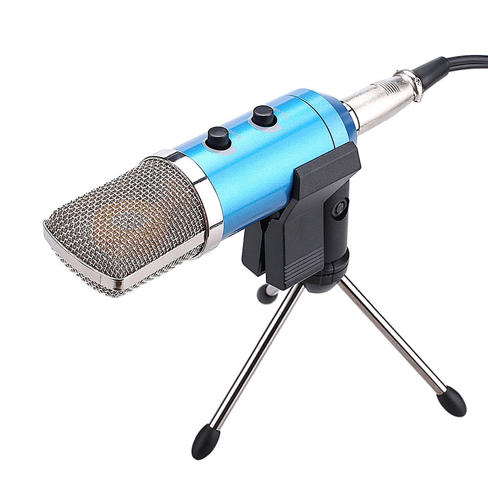 Micrô Ngưng Tụ USB Với Mic Thu Âm Cardioid Cho Máy Tính Xách Tay