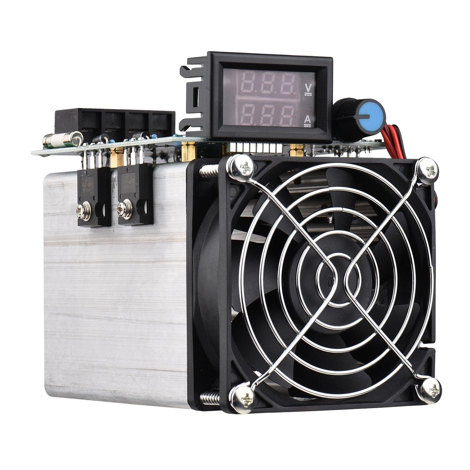 250W 12V 20A Constant Current Electronic Load Tester Multifunction Digital Electronic Load Meter Battery Capacity Tester Discharge Aging Power Supply Module