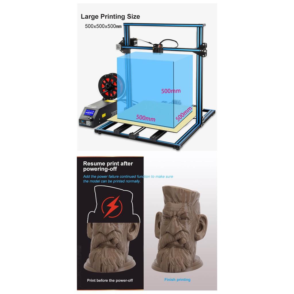 Máy in 3d Creality CR-10 S5 khổ in 50*50*50cm