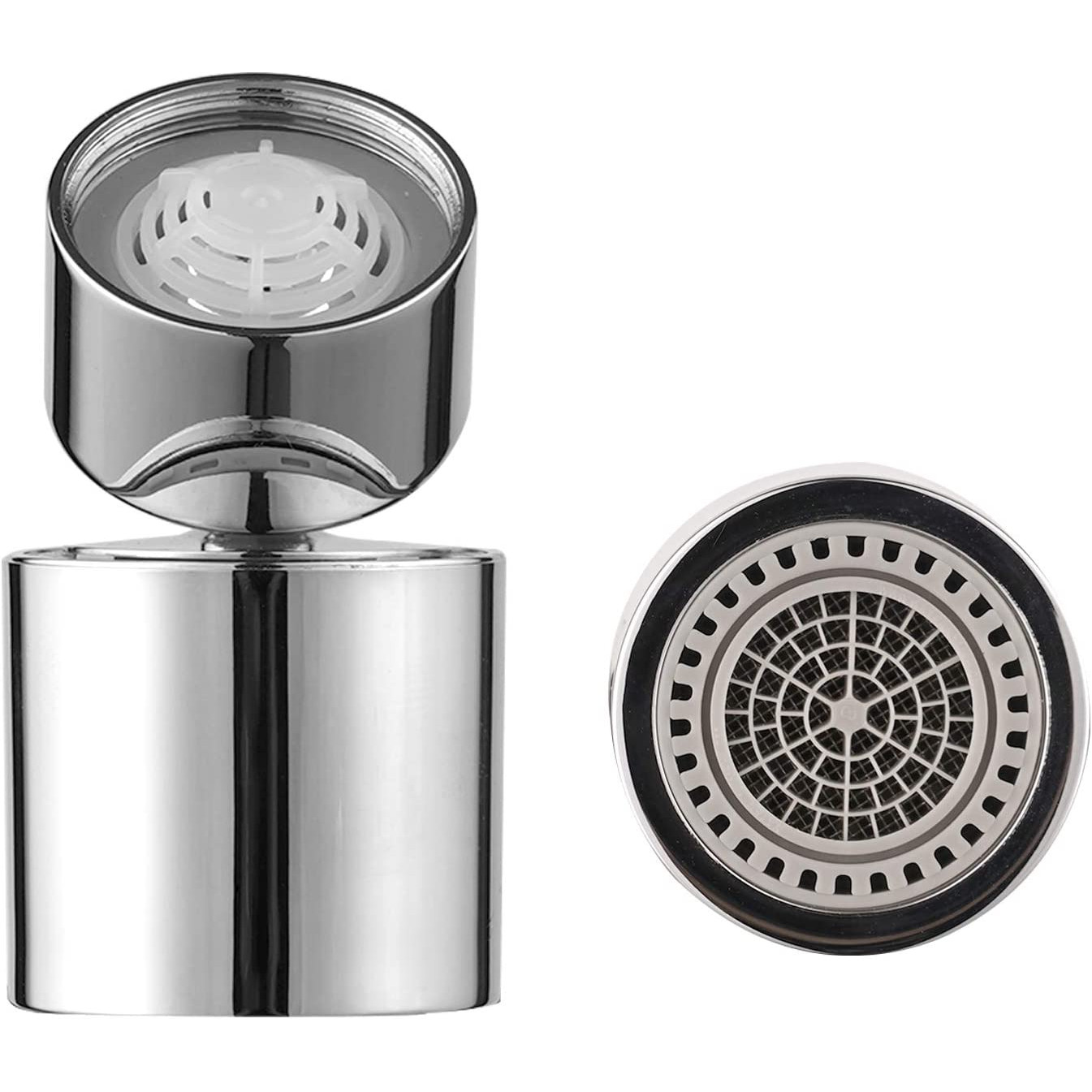 Đầu vòi nước tăng áp, xoay 360 độ, hai chế độ nước N023