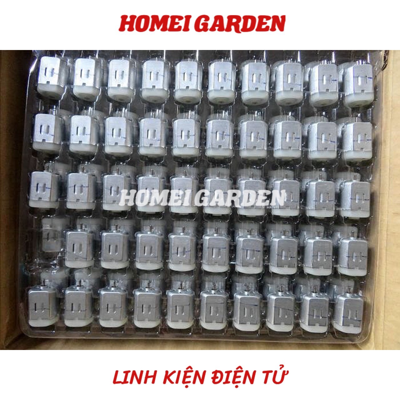 Motor 280 từ tính mạnh tốc độ cao lực mạnh điện áp 3.7V - 7.2V 13000 - 25500 RPM - HM0101
