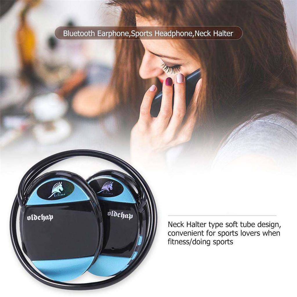 Bluetooth Headphones Over-Ear Stereo Sport Bluetooth Headphones Headset Black