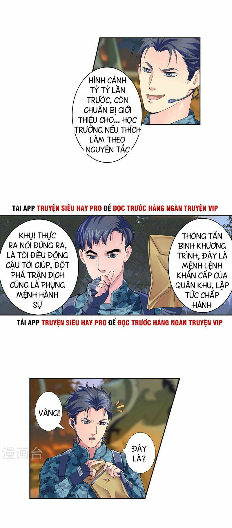 tuyệt thế binh vương xông hoa đô chapter 3 6