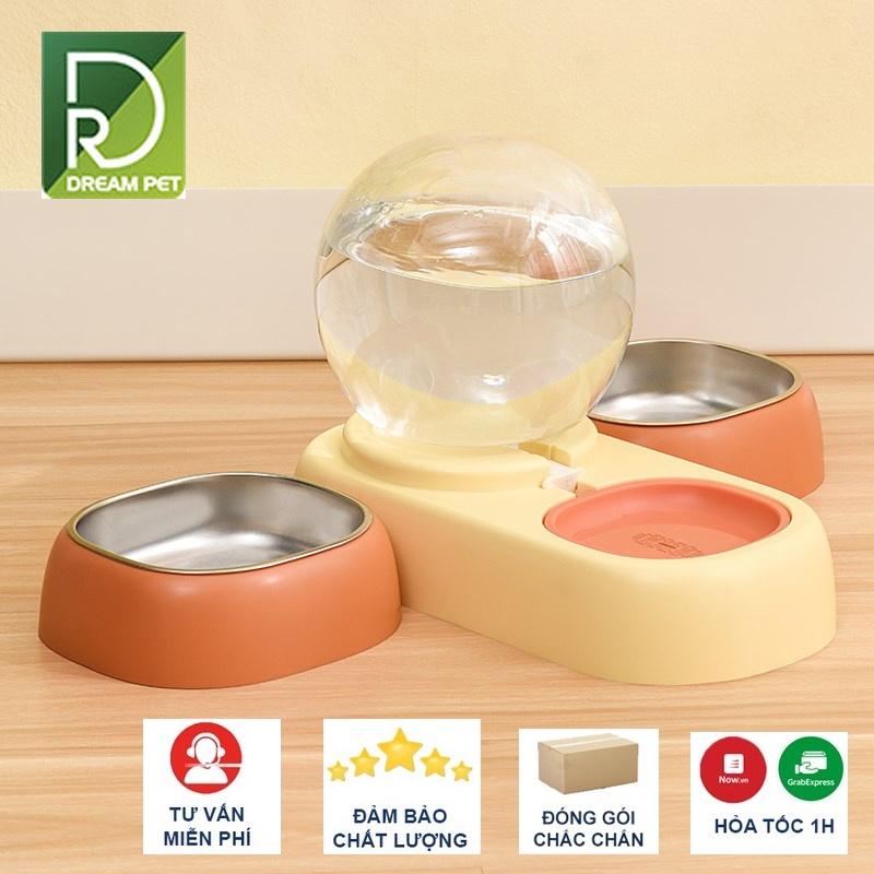 Bát Ăn Bình Cấp Nước Tự Động Cho Chó Mèo - Bát Ăn Bình Cấp Nước Tự Động Cho Chó Mèo Dung Tích Lớn (PKW21