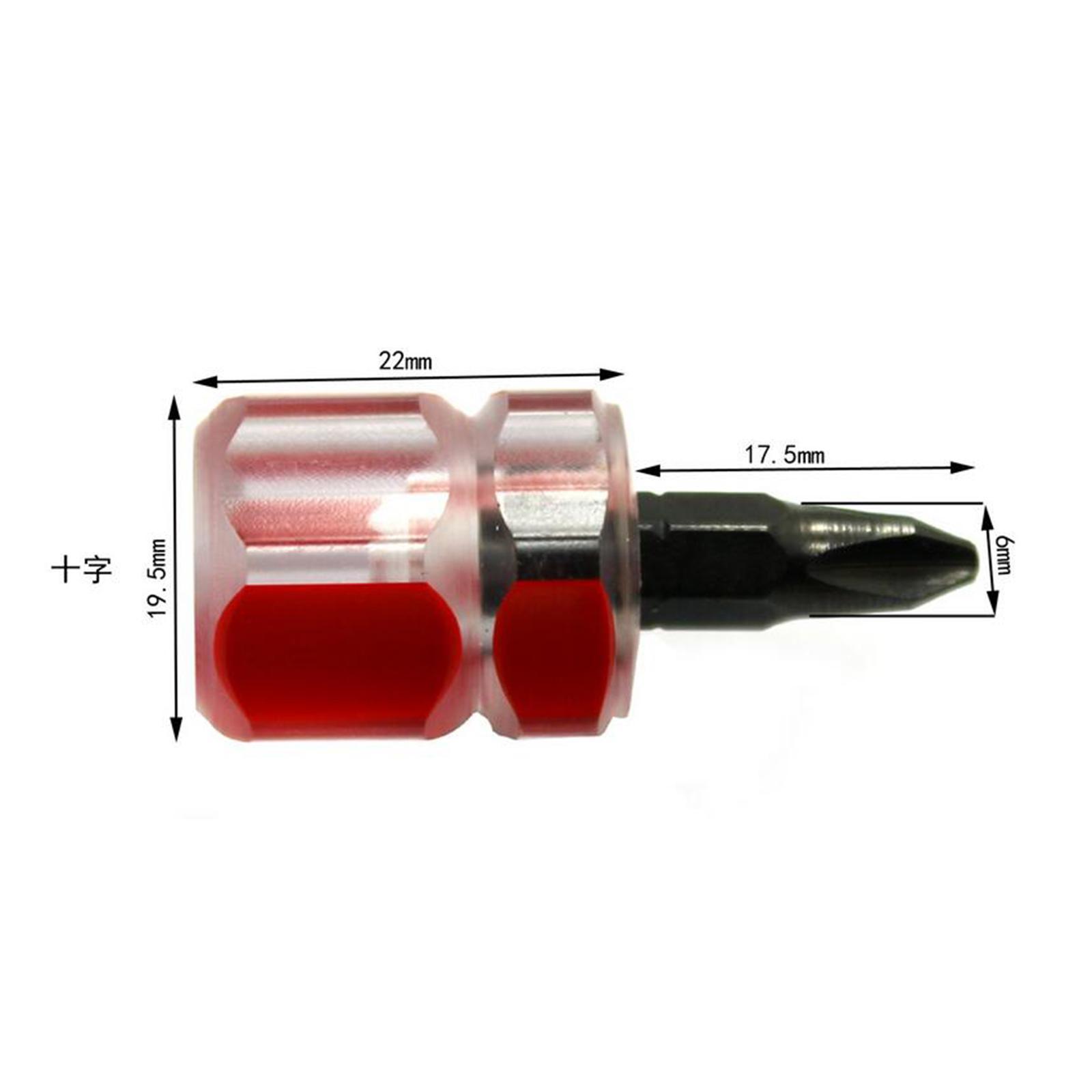 1Set Portable Screwdriver Dual-purpose Repair Tools Pocket Screwdriver Set Precision Car Repair Tools