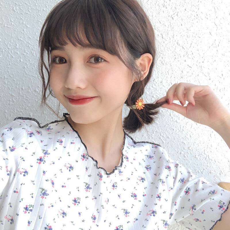 Dây Buộc Tóc, Dây Chun Cột Tóc Hoa Cúc Nhiều Màu Hottrend